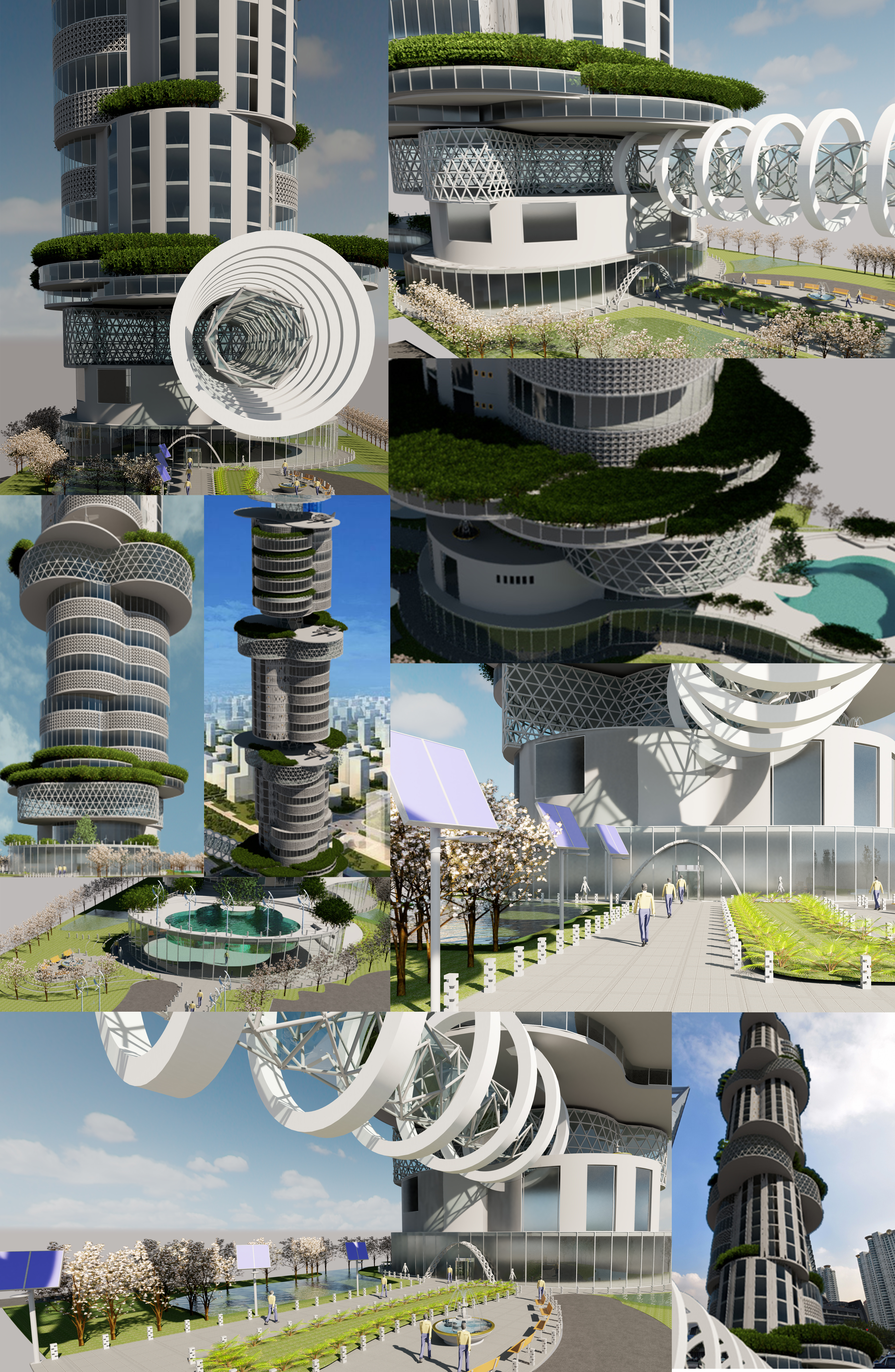 Futuristic Workspaces