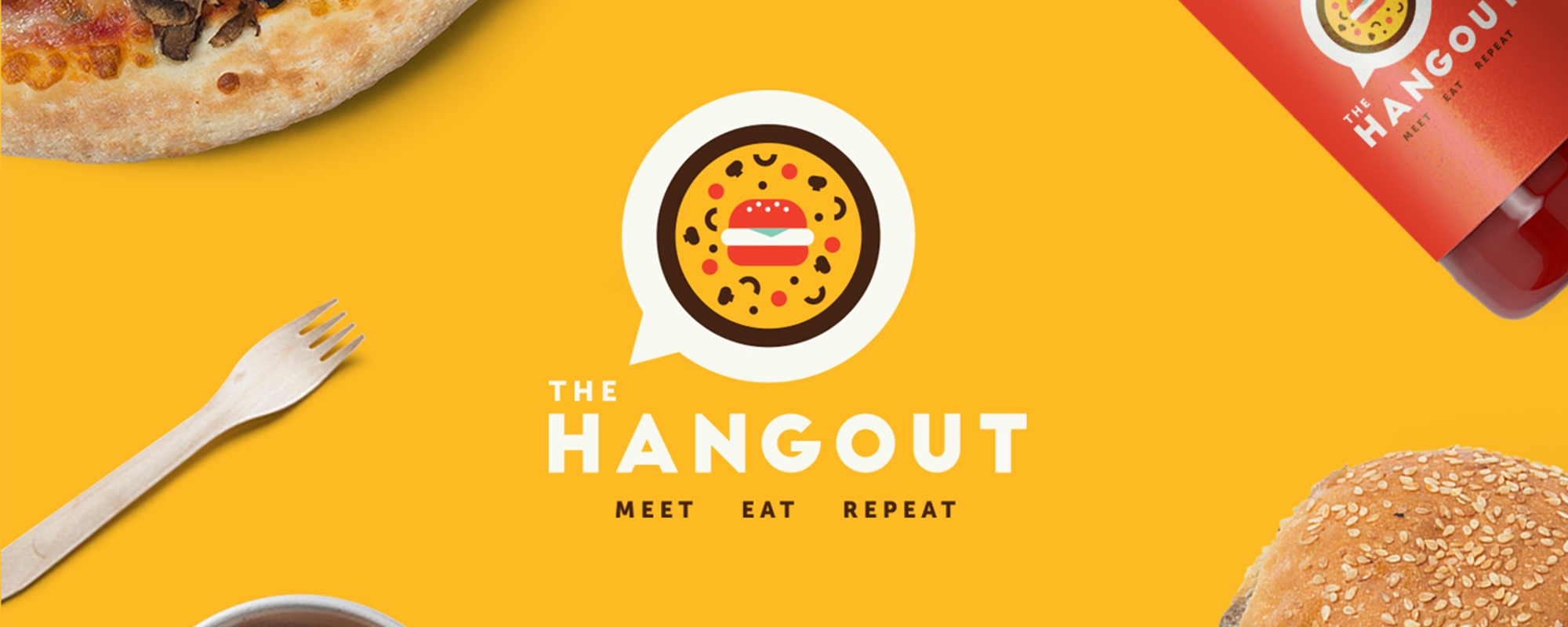 Hangout Cafe Branding