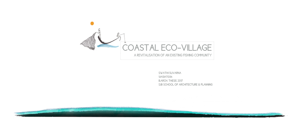 Site plan and views of a revitalised coastal fishing village with new public amenities