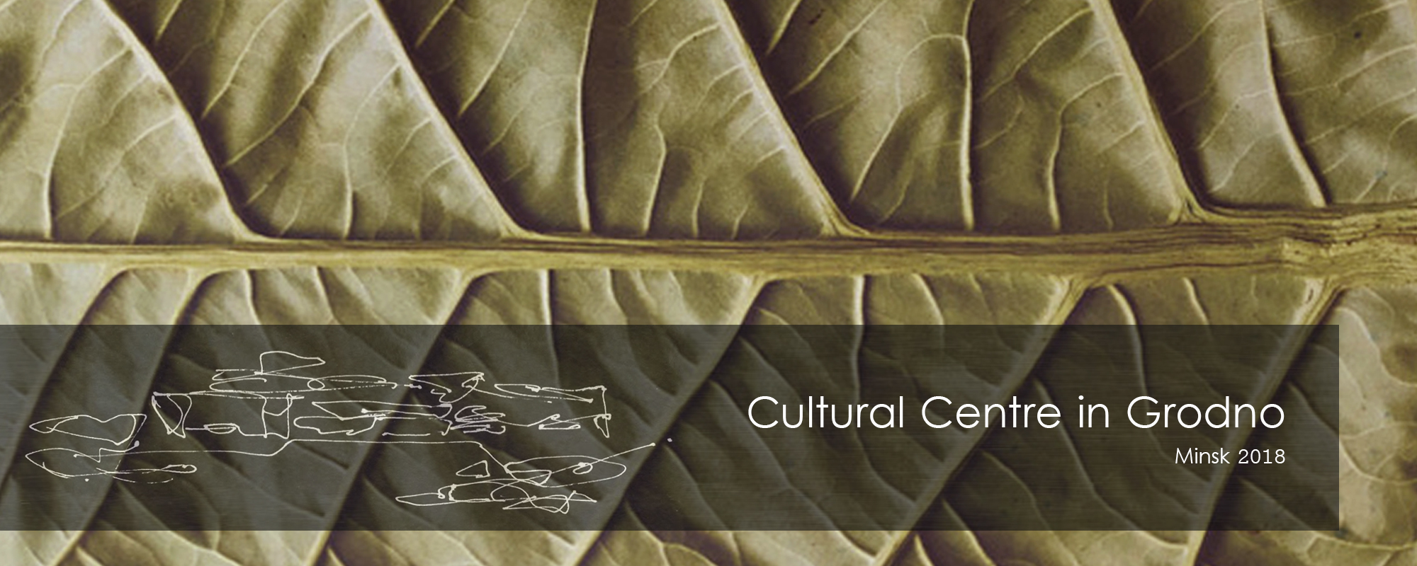 Cultural Centre in Grodno, a cultural complex designed for a park setting