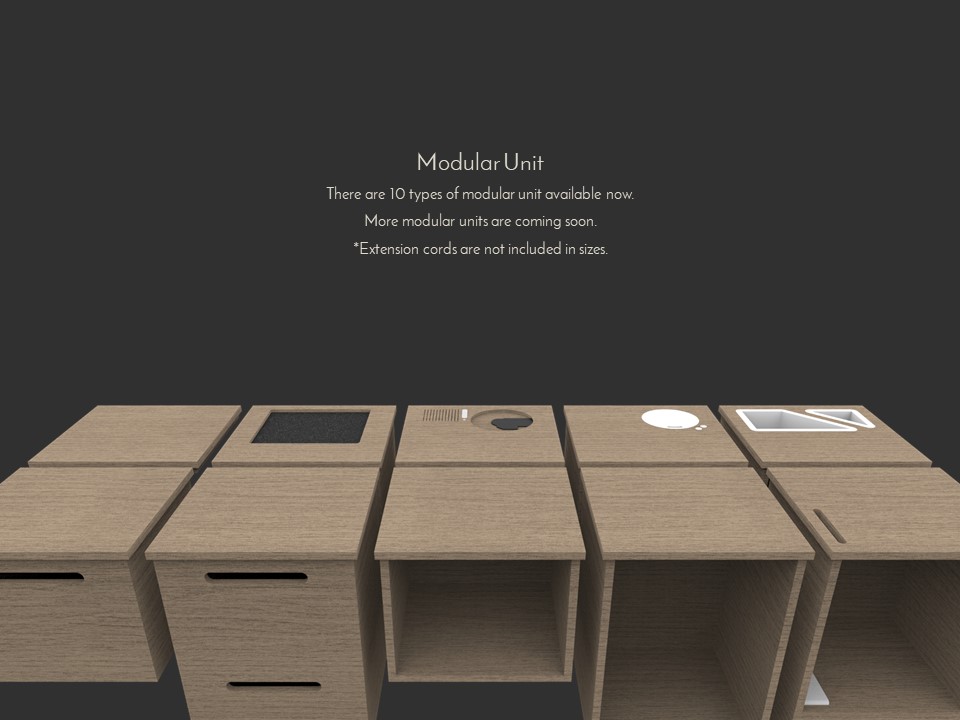 PIN[G -- A Tea Table with Modular Design | Furniture Design Project